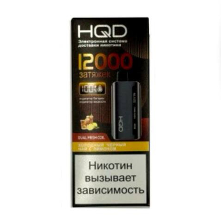 HQD Glaze Холодный чёрный чай с лимоном 12000 затяжек 20мг (2%)