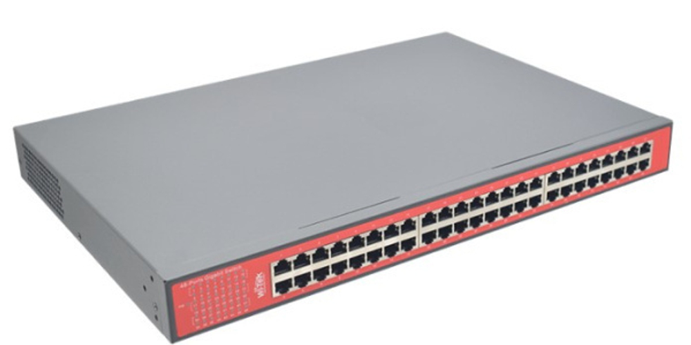 Коммутатор неуправляемый Wi-Tek WI-PS348G