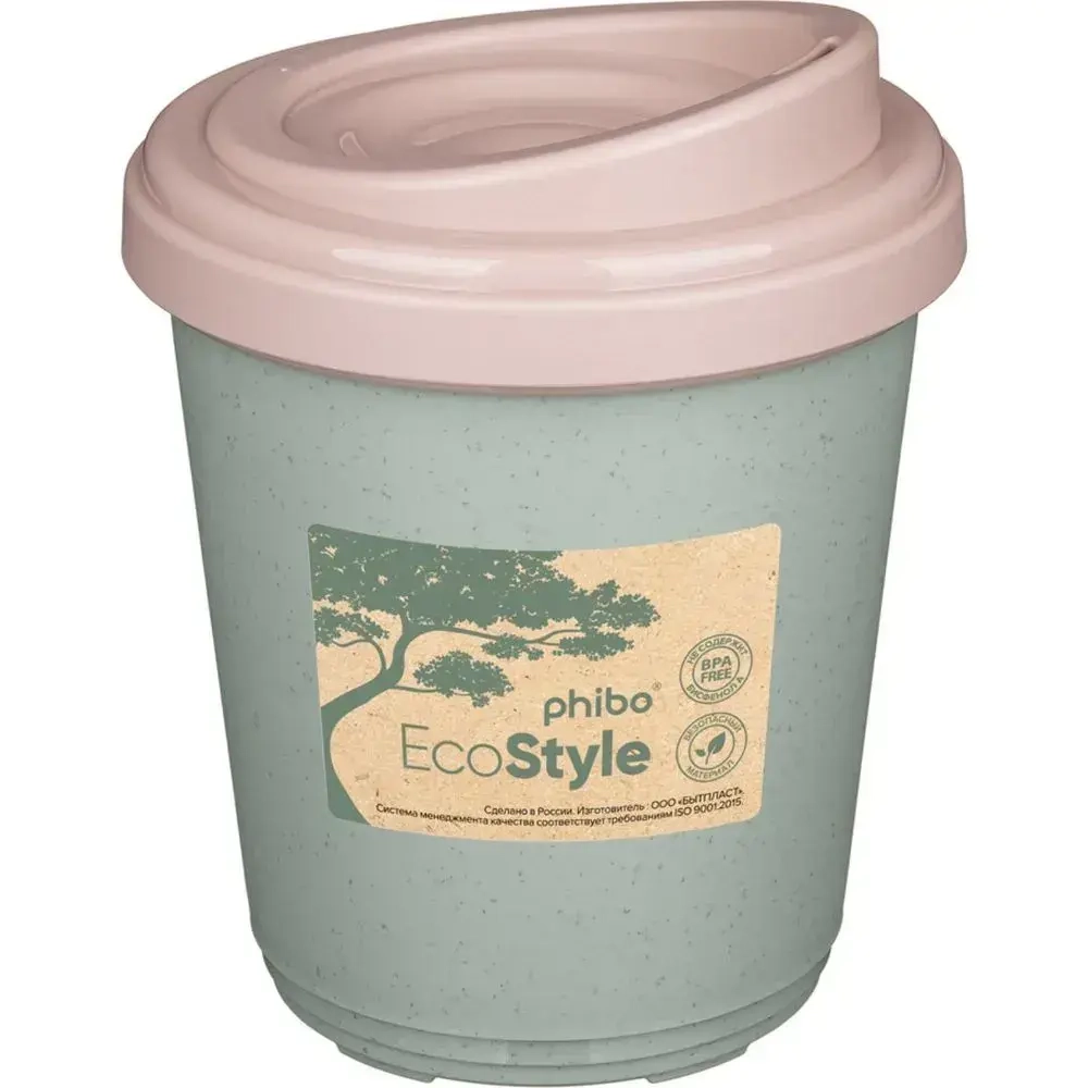 ТЕРМОСТАКАН 300 МЛ (Зеленый флэк)