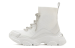 Staccato Stretch & Sock Boots Women"s White/Black