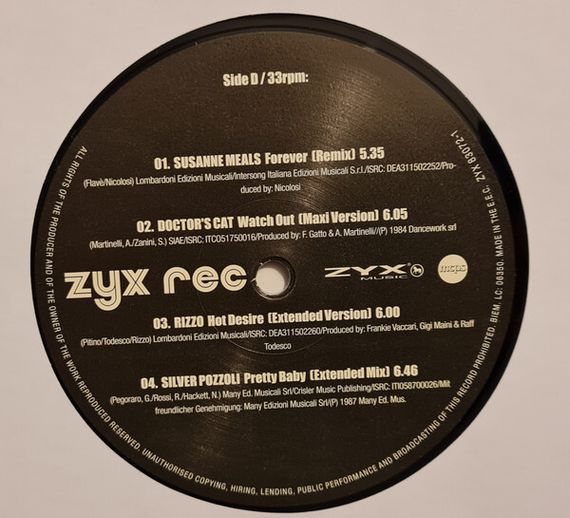 Various – ZYX Italo Disco - Best Of - Volume 4 Coloured LP