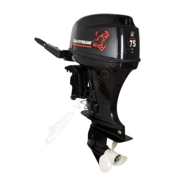 Лодочный мотор Golfstream T75BML-D 75 л.с. двухтактный