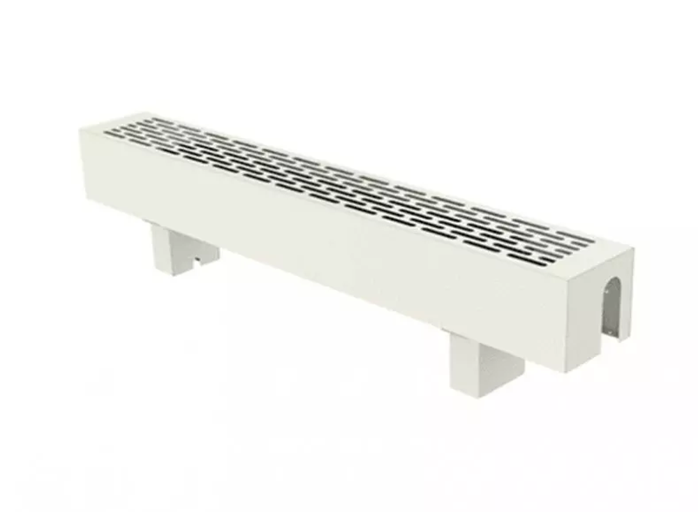Конвектор напольный Vitron ЭКО 150 х 250 х 2300 мм (белый RAL 9016), подключение нижнее