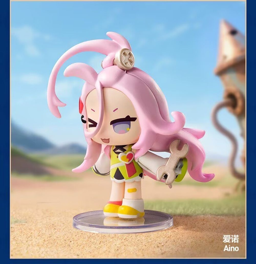 Рандомная фигурка Blind Box Pop Mart Genshin Impact Carnival Gathering Q Version Series