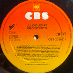 Julio Iglesias ‎– En Concierto 2LP (Голландия 1983г.)