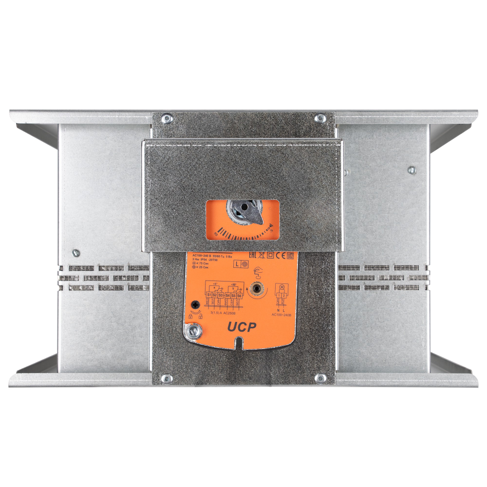 Клапан противопожарный SHUFT SHFDO-90-O-400_200-MB230-0-0-Kk-MC