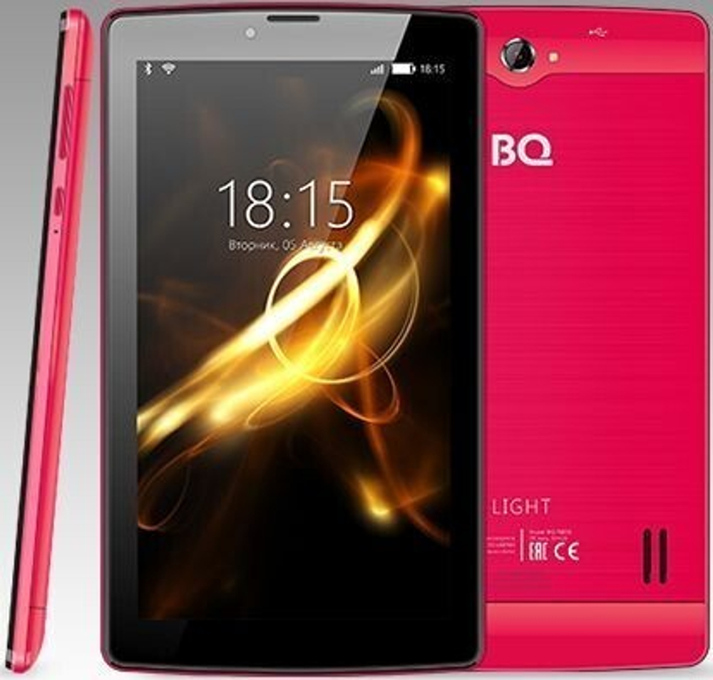 Планшет 7" BQ Mobile LIGHT BQ-7083G Red