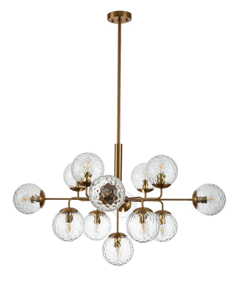 Люстра на штанге Indigo COCOON 11008/13P Brass V000121