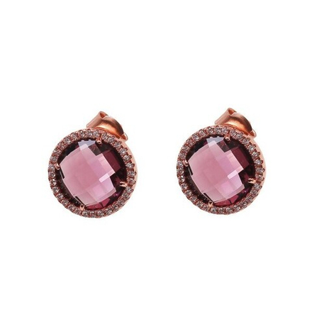 Серьги-пусеты Boccadamo XOR259RS V/RG