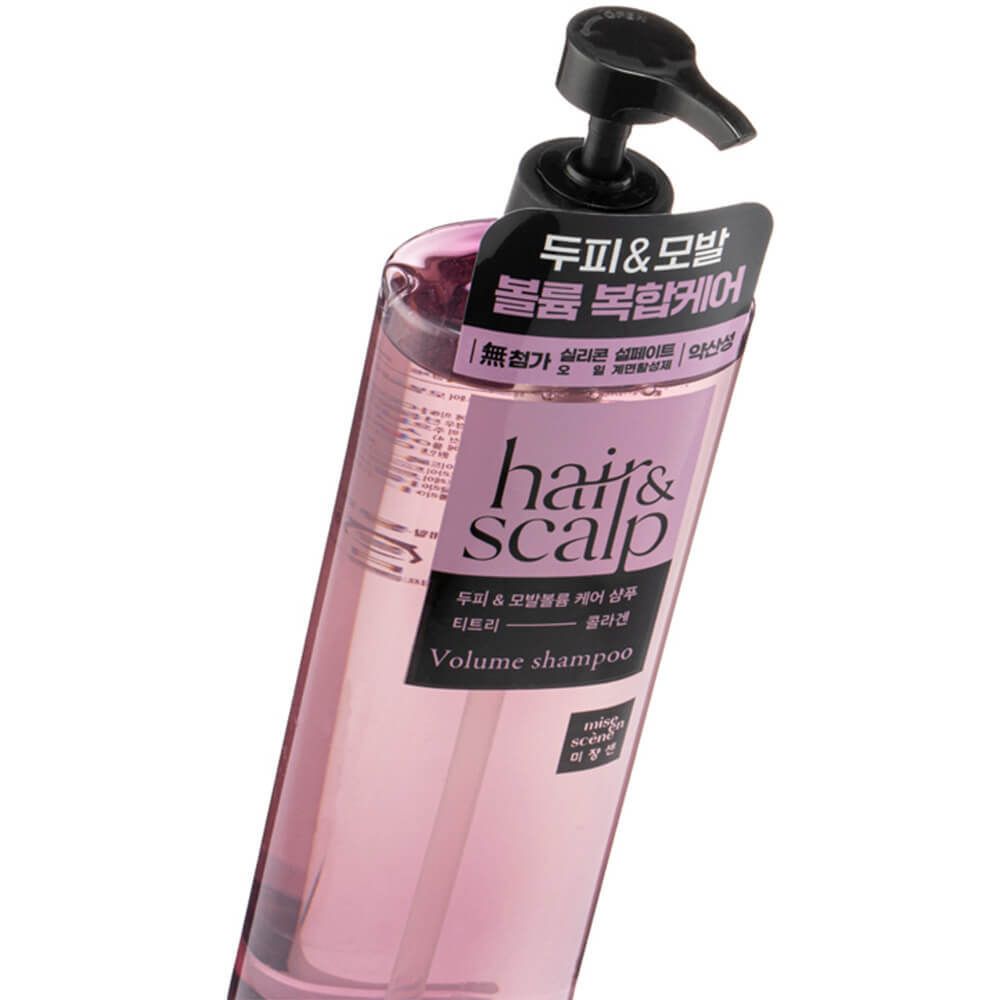 Шампунь для объёма волос Mise en Scene Hair&Scalp Volume Shampoo 750 мл.