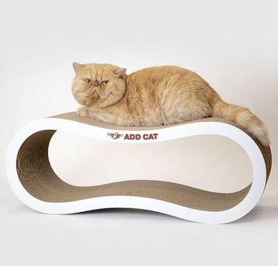 Когтеточка из гофрокартона "ENIGMA", 67х23х25 см