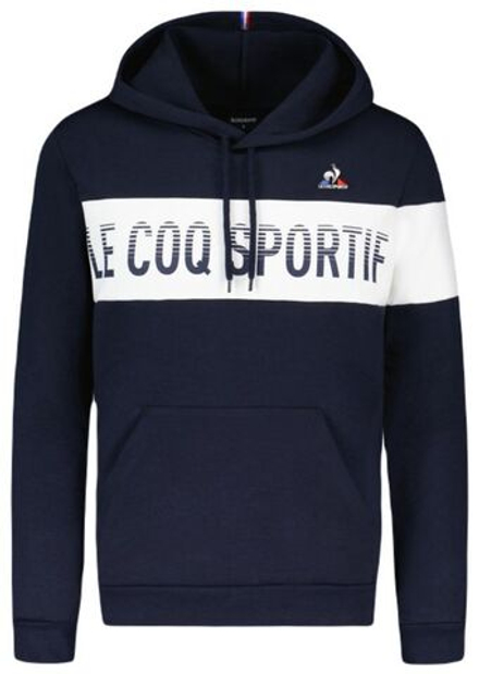 Куртка теннисная Le Coq Sportif BAH Hoody N°1 SS23 - sky captain/new optical