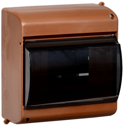 KREPTA 3 Корпус пластиковый КМПн 2/6 IP30 дуб IEK