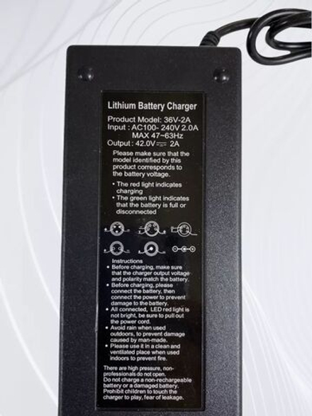 Зарядное устройство для электросамоката Kugoo M2 (36V, 2A)