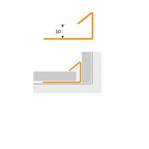 ВСП 10мм "PR" 2,7м Полир. внутр. стальной