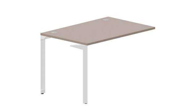 Стол 118х78х75см (2 громмета) - приставной элемент