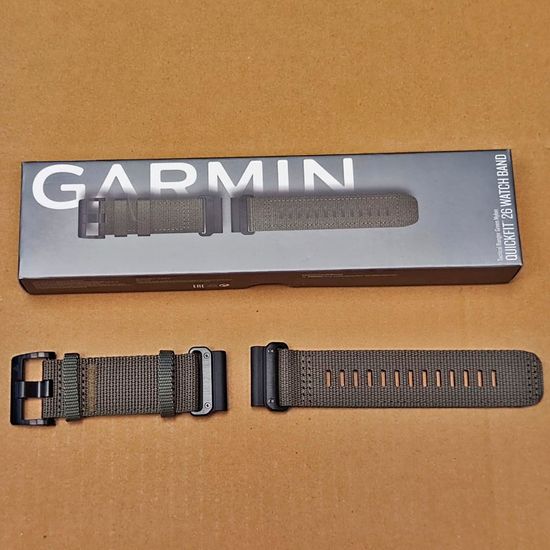 Garmin Quickfit 26mm. Tactical Ranger Green Nylon ремешок тактический нейлоновый (010-13010-10)