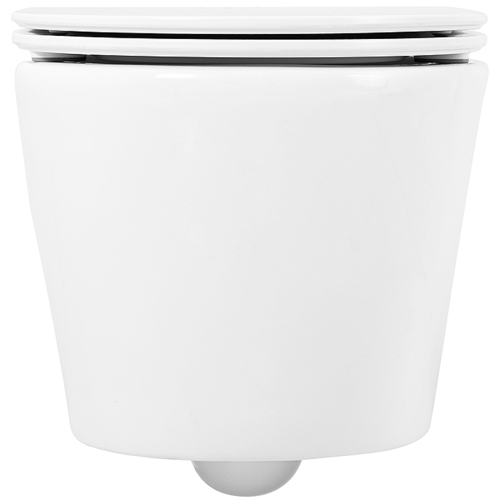 Комплект унитаза с инсталляцией BelBagno Tre BB8001CHR/SC/BB002-80/BB014-SR-BIANCO с сиденьем Микролифт и Белой клавишей смыва