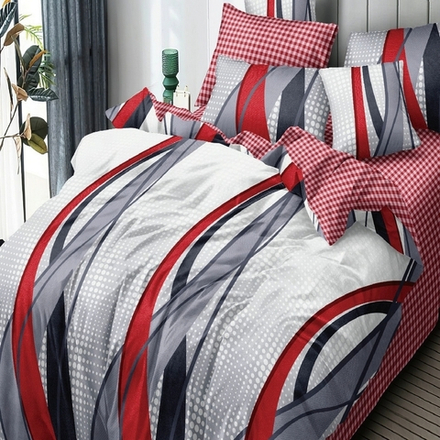 Комплект постельного белья "IS. F-65022", поплин, 100% хлопок, Россия.