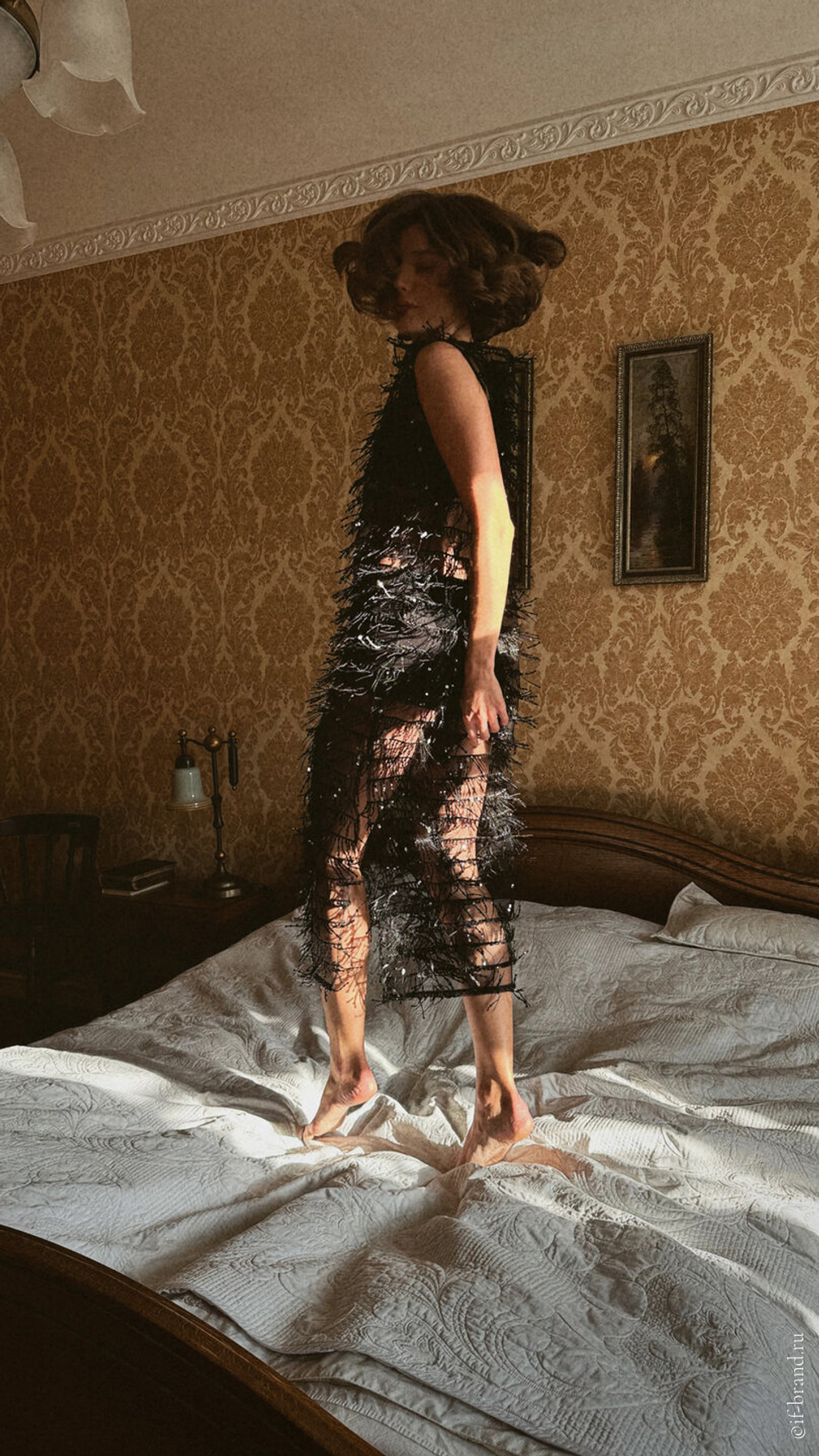 платье с пайетками RECHINSKAYA