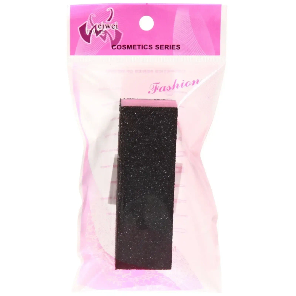 Шлифовка-бафик для ногтей в пакете 4 в 1"Классика», цвет черный, 9*3.3*2.4см