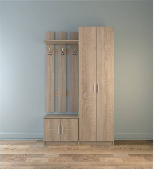 ЛОФТ прихожая Дуб Сонома 72230019 НК-Мебель