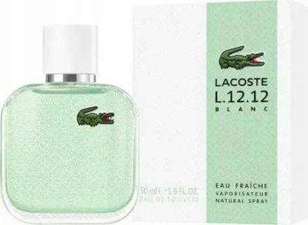 Мужская туалетная вода Lacoste L.12.12 Blanc Eau Fraiche EDT 50 мл