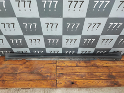 Накладка порога левого Nissan Juke (YF15) 10-19 Б/У Оригинал 768511KA6A