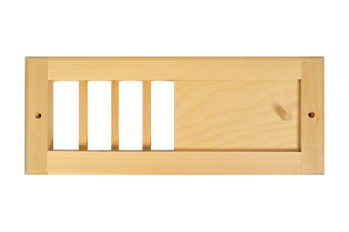 Вентиляционная решетка с задв. (мал.) (М-16)