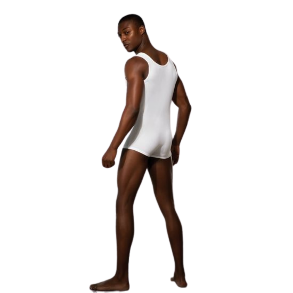 Мужское боди белое Doreanse Man Bodysuit 3010