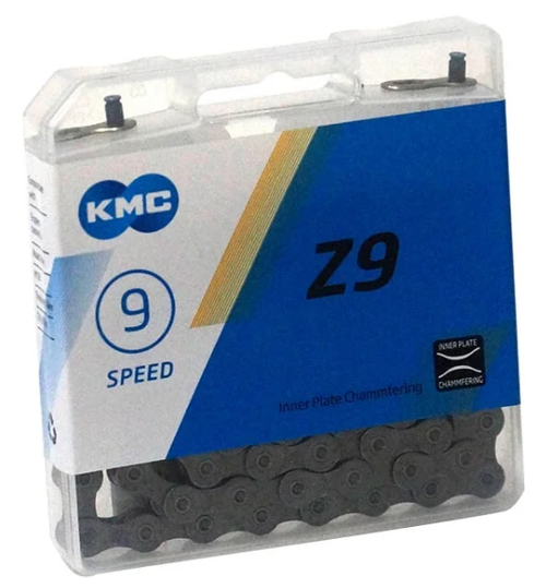 Цепь Z9 KMC, 116 зв., 9 скор., в инд. Упак.