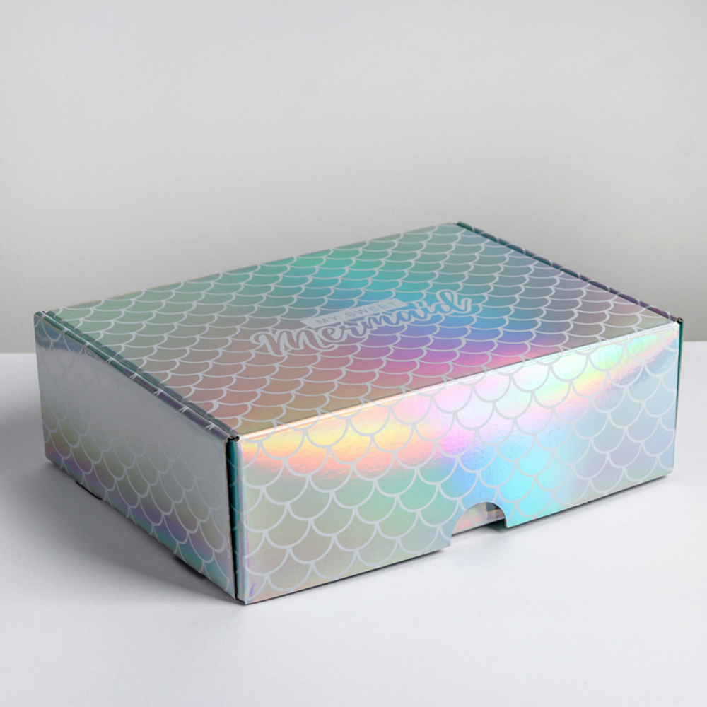 Складная коробка «My sweet Mermaid», 30,5 × 22 × 9,5 см