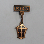 Значок "RIGA" (фонарь). Тяжелый. XF