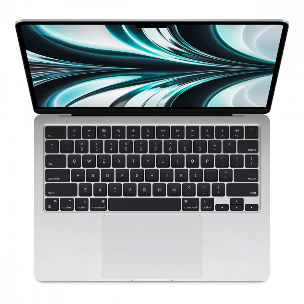 Apple MacBook Air 13" (M2, 8C CPU, 10C GPU, 2022) 16/256Gb SSD (MC7V4) Silver, серебристый