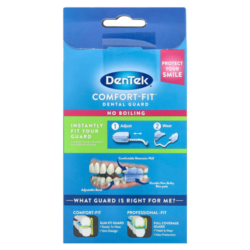 DenTek, Защита зубов Comfort-Fit®, 2 шт. В упаковке