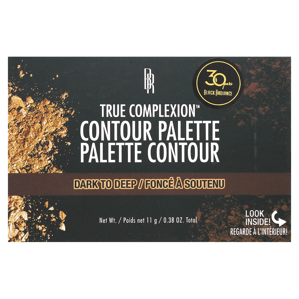 Black Radiance, True Complexion, палитра контуров для лица, 8326 темный или темный, 11 г (0,38 унции)