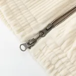 Олимпийка Ymkashix велюровая Stripe track белая