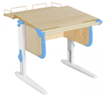 Растущая парта Дэми СУТ 24 с задней полкой СУТ.14.210 (750×880 мм)