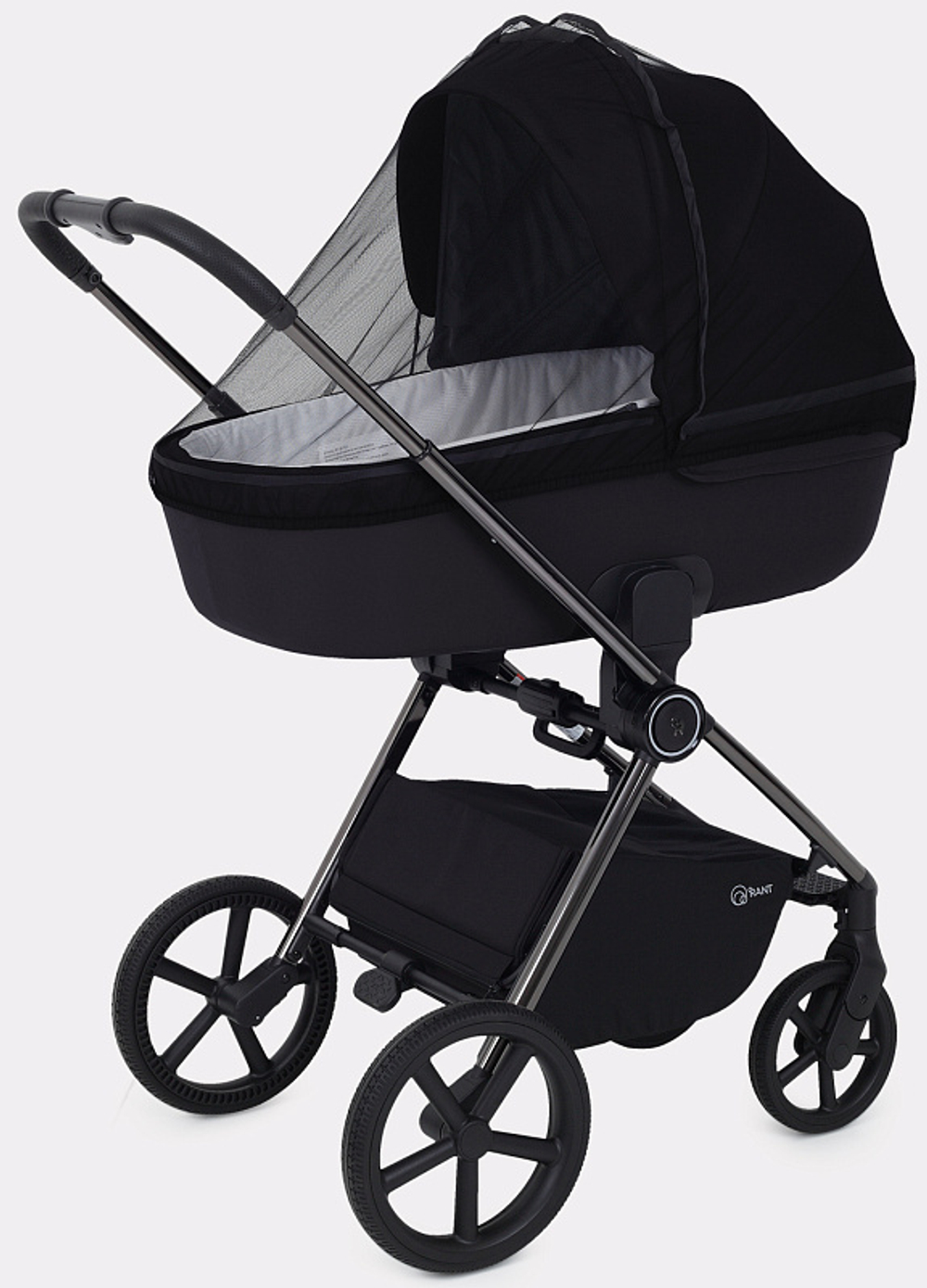 Детская коляска Rant Teo Black Chrome 2 в 1 Black