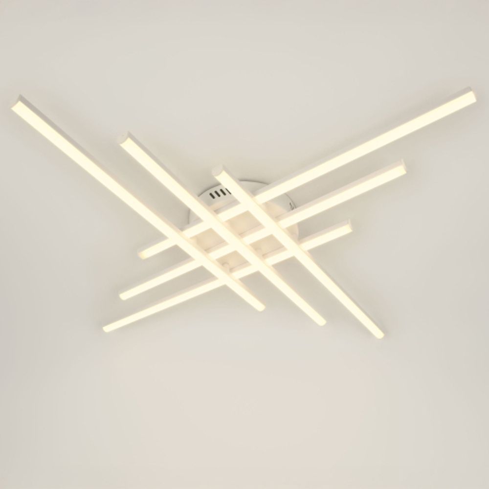 Светильник потолочный светодиодный ЭРА Модерн Nora CLL-1-109-RC WH с ДУ 109W 3000-6500К белый | Светильники SPB-6 с ДУ