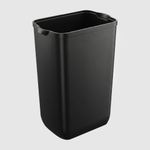 Ведро для мусора без крышки 23 л. ABS BLACK 14030.N чёрный