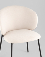 Стул Блейз велюр молочный