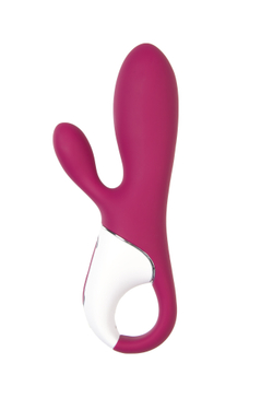 Вибратор Satisfyer Hot Bunny с клиторальным стимулятором, красный