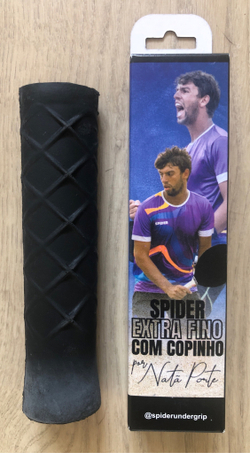 Тюнинг инновационная ручка Spiderundergrip для пляжного тенниса чёрная