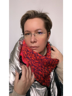 Пряжа для вязания DAMA теплая пушистая аркобалено