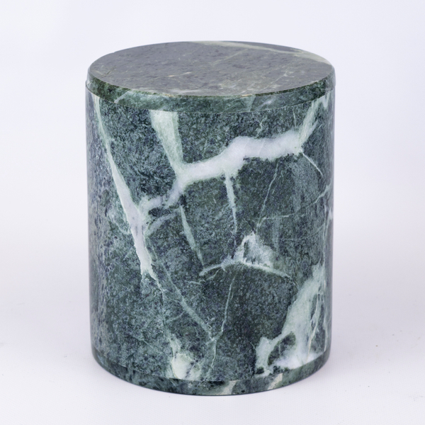 Урна для праха точеная змеевик 3л