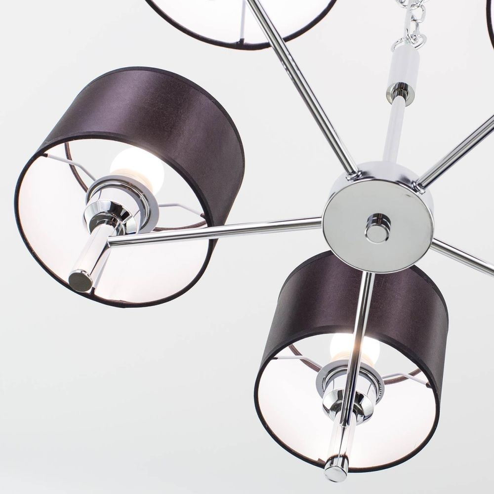 Citilux Аврора CL463151 Люстра с чёрными абажурами