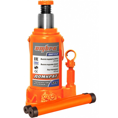 Домкрат OMBRA гидравлический профессиональный 12 т   OHT112