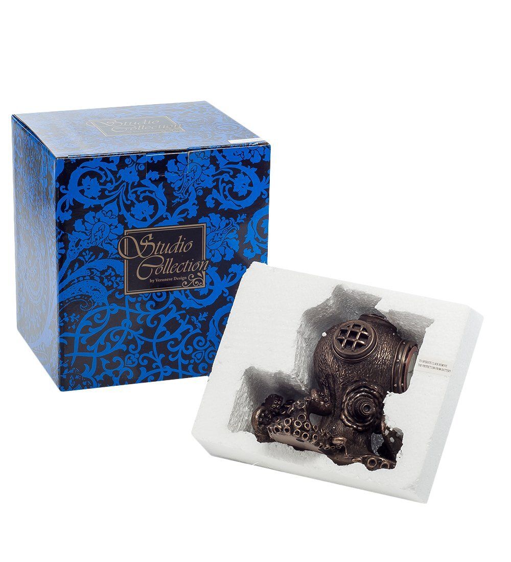 Veronese WS-189 Статуэтка-часы в стиле Стимпанк «Осьминог»