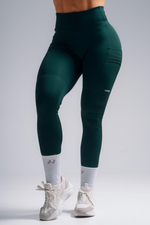 Леггинсы High-Waist Sculpting Leggings with Pockets PRIMAL 851 Зеленые